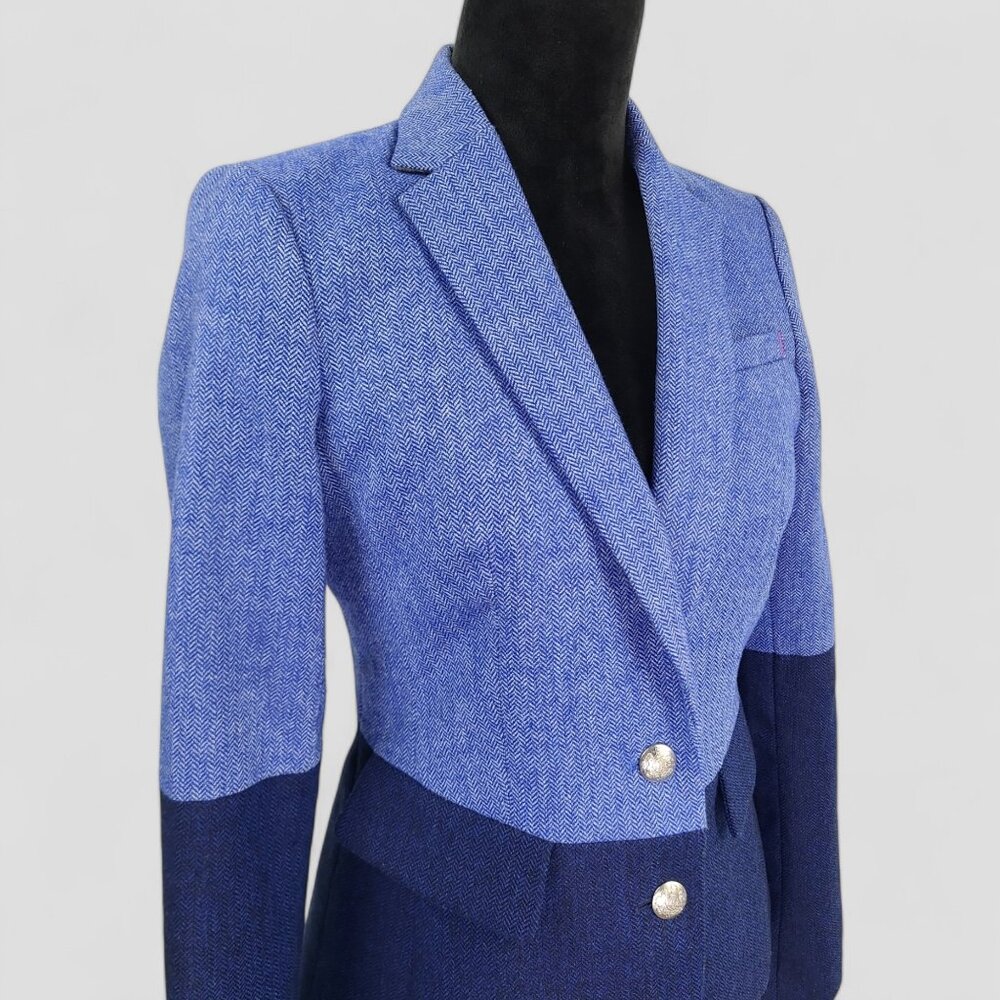 Banana Republic Wool Blend Blazer Jacket SZ 2 - Picture 3 of 16